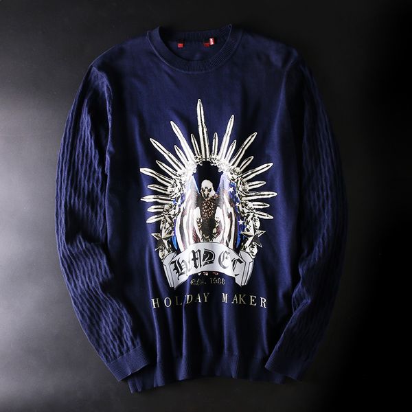 

мужчины одежда 2018 весна и осень мужской свитер пуловер свитер мужской моды случайные вокруг шеи agasalho мужчина для, White;black