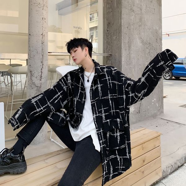 

осень новая куртка мужская мода ретро принт повседневная личность куртка человек уличная хип-хоп свободный бомбардировщик мужская одежда, Black;brown