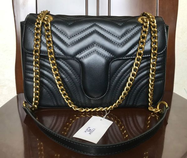 

2019 прибыл женщины Marmont сумки на ремне женщины роскошные золотые цепи crossbody сумка сумки сердца дизайнер высокое качество женский мешок сообщения 27 см