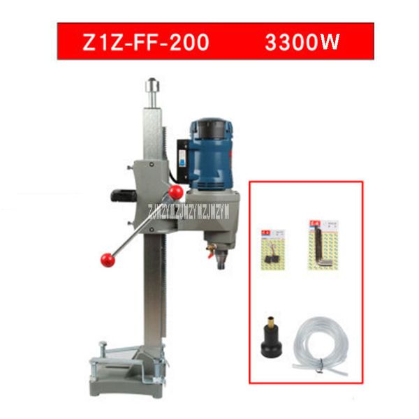 

z1z-ff-200s vertical concrete drilling machine diamond drill machine engineering drilling 220v 3300w 500r/min max.200mm
