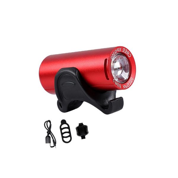 

bike lights 1 set front light usb rechargeable 350 lumens waterproof headlight for