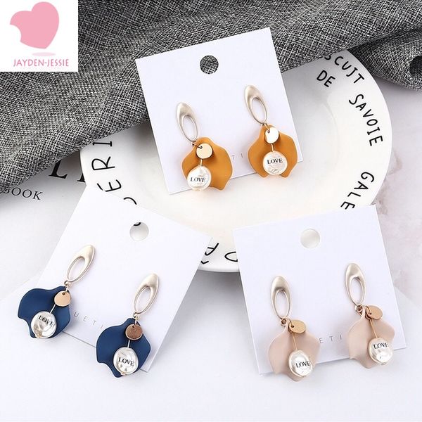 

european and american style multicolor new earrings simple temperament cold wind lotus leaf personalized earrings, Silver