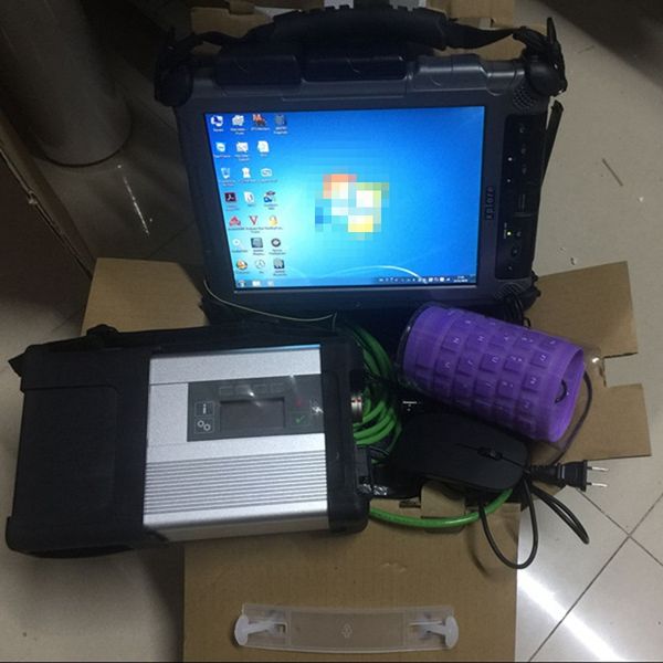 

auto daignostic tool used lapix104 i7 4g with 480gb ssd v006.2023 soft-ware for car and truck mb star c5 sd 5