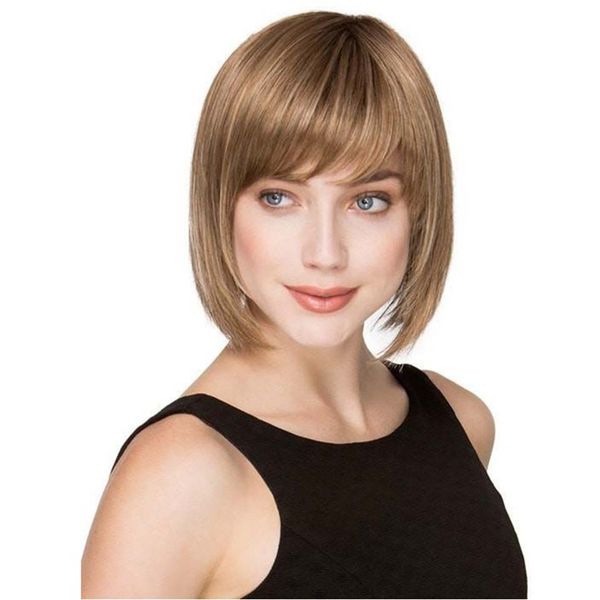 New Trend Hot Sale Simple Bobo Hair Air Bangs Short Straight Hair