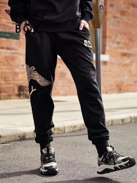 

горячий продавец бренд мужская мода повседневные брюки роскошный дизайнер весна лето высокое качество девятый брюки оптом мужчины женщины бе, Black