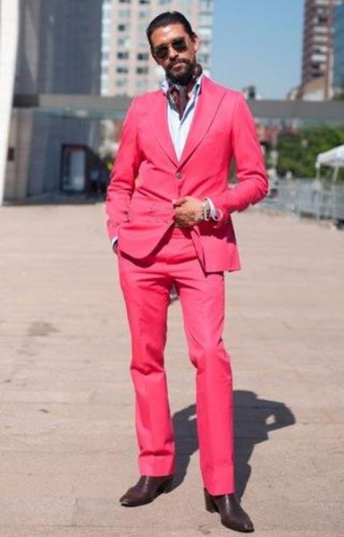 

brand new rose red groom tuxedos peak lapel men wedding tuxedo fashion men jacket blazer men prom dinner/darty suit(jacket+pants+tie) 685, Black;gray