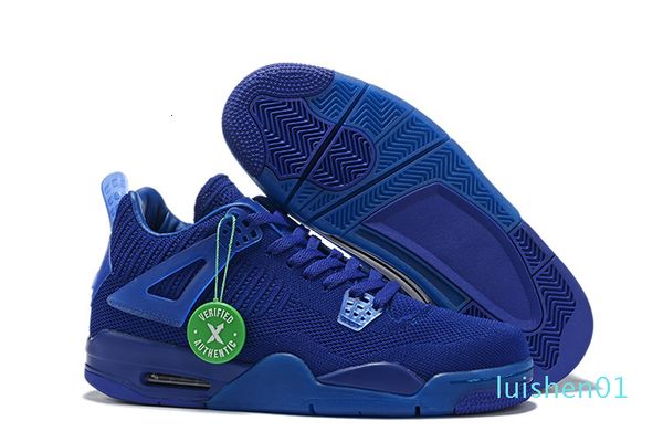 

2019 new 4s weave blue red green orange 4 low men basketball shoes sports sneakers outdoor trainers size 7-13 with box 01l