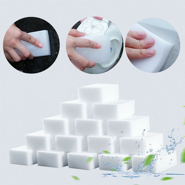 

magic sponge eraser kitchen duster clean accessory/microfiber dish cleaning melamine sponge nano wholesale 10*6*2cm