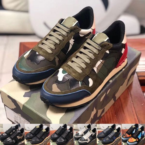 

luxury plate-forme sneakers v-tlno with original packaging certificate handbags invoice genuine cow leather casual sports shoes 36-45, Black