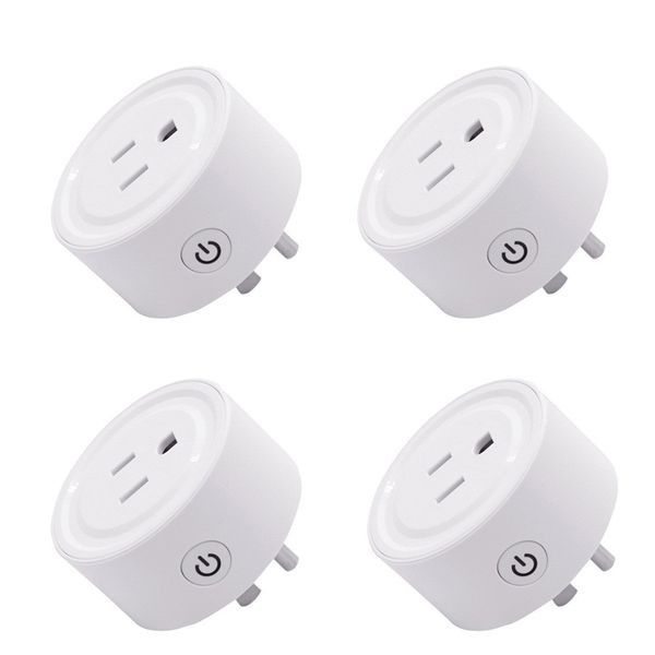 

50pcs smart plug smart wifi power socket us plug switch for google home app control for alexa connected by wifi plug voice control