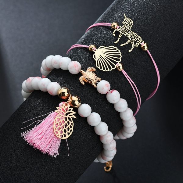 

handwoven bracelet, Golden;silver