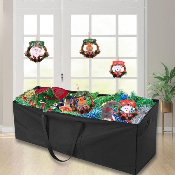 

600d oxford fabric christmas tree bag waterproof storage organizer bag toys garden furniture cushion storage pouch toy