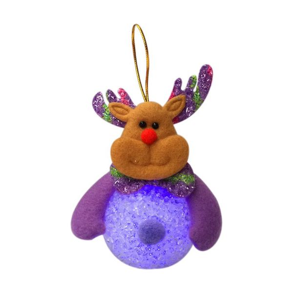 

abfy-1piece snowman bright santa claus multicolor christmas decoration
