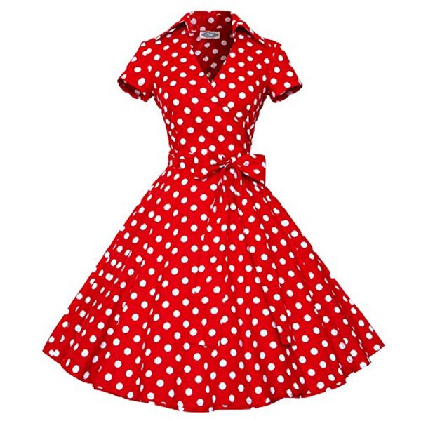 

мэгги тан 50-х 60-х годов старинные короткие рукава качели рокабилли полный круг платье партии, Black;gray