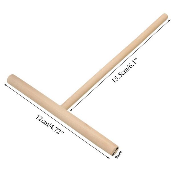 

chinese specialty crepe maker pancake batter wooden spreader stick home kitchen tool diy restaurant pastry making accessories
