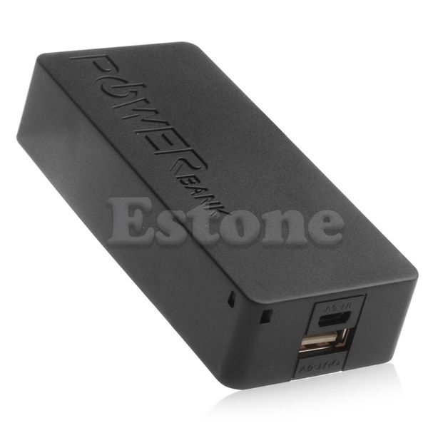 

1 pc 5600mah 5v usb power bank case 18650 battery charger diy case for cell phone us