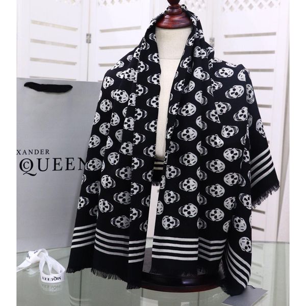 

designer scarf designer luxury scarf brand wool silk silver thread square scarves for women big luxury scarf size 140*140cm, Blue;gray