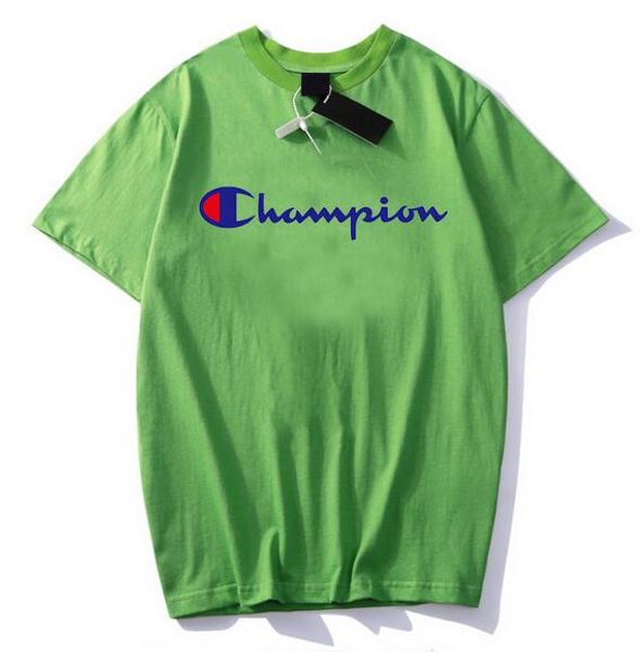 

2020ss дизайнеры париж фаны футболки мужская одежда женские летние casual футболки хлопок письмо чемпионские с коротким рукавом футболки, White