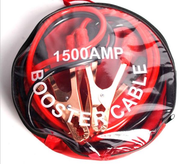 

1500a bold 2meters car ignition battery connection line, vehicle emergency start ignition line, take the fire line