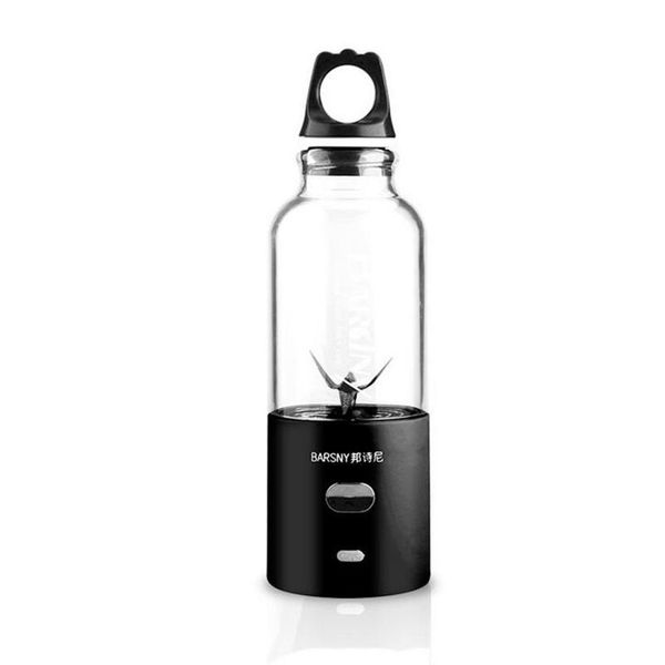 

sell 6 leaf blade juice cup portable electric juicer home juicer juice mixer(black