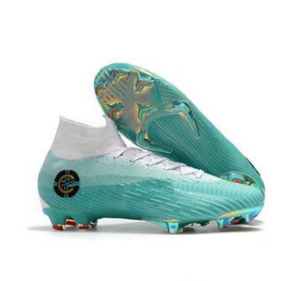 

2019 mercurial superfly vi 360 elite fg kj 6 xii 12 cr7 ronaldo neymar mens boys high soccer shoes 20th football boots cleats size 39-45