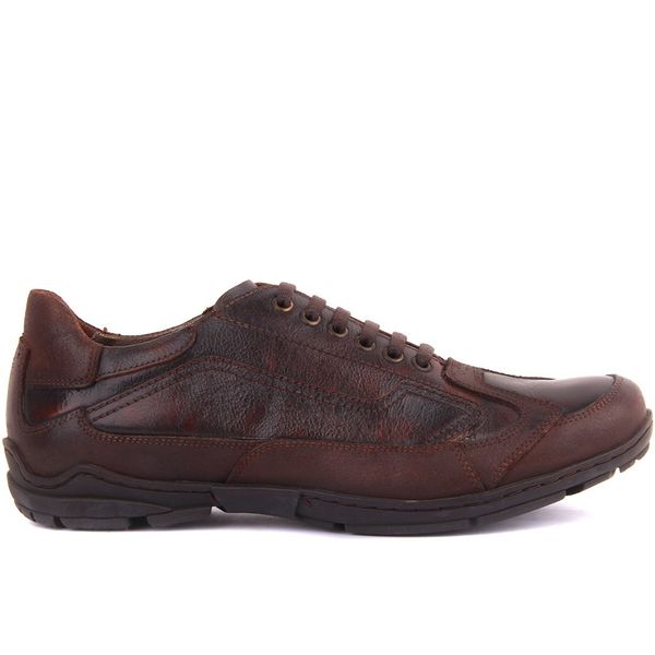 

sail lakers-brown suede leather men 's casual shoes, Black