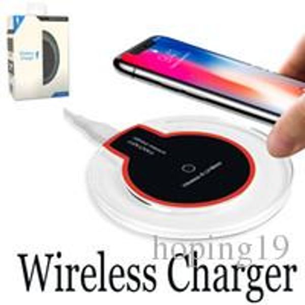 

amazing wireless qi charger for iphone x 8 plus fast charging mini ultra slim wireless charger for samsung s8 plus with retail package