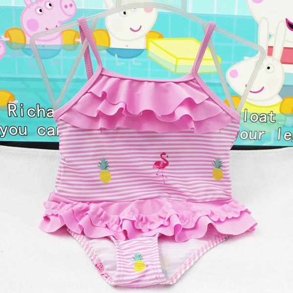 

ice cream baby children's and children's swimming pool girl's cute one-piece ice cream swimsuit swimsuit, White;black