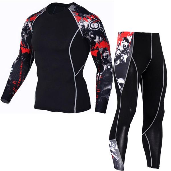 

2020 men compression runing pants shirts basketball jerseys survetement football soccer training pant skinny tights leggings, Black;blue