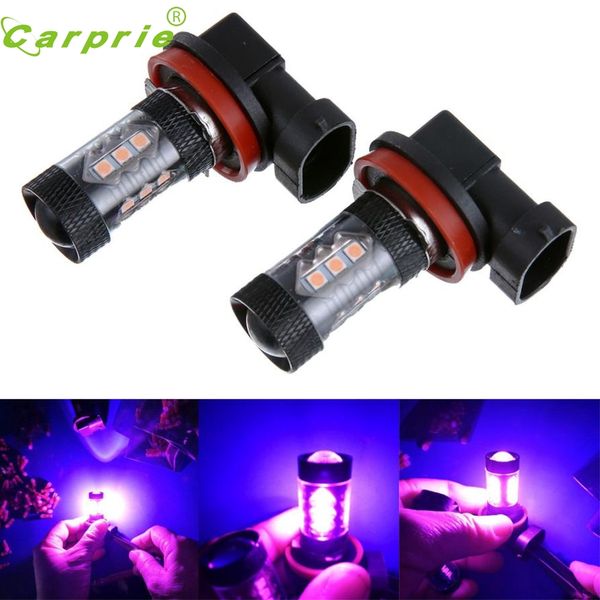

new arrival 2pcs 3030 80w 16led h8 h11 high power led car fog lights nr19