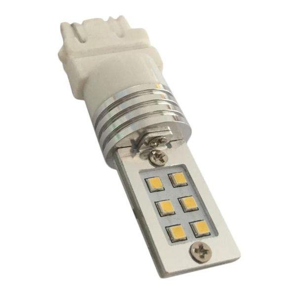 

1pc 3156 12led 6w universal practical car turn signal reverse light white light vehicle bulb car rear sbulbs