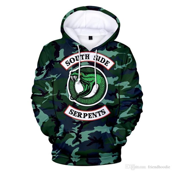 

новый rivedale printed 3d дизайнер толстовка мужчины подросток мальчик одежда топы с капюшоном повседневная harajuku кофты одежда, Black