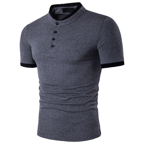 

zogaa brand 2020 men polo shirt short sleeve bussiness casual slim fit polos breathable cotton polo shirts mens clothing, White;black
