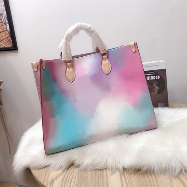 

письмо цветочные сумки дизайнер сумок роскошные сумки кошельки мода постепенное изменение dazzle цвет женщины конверт сумка