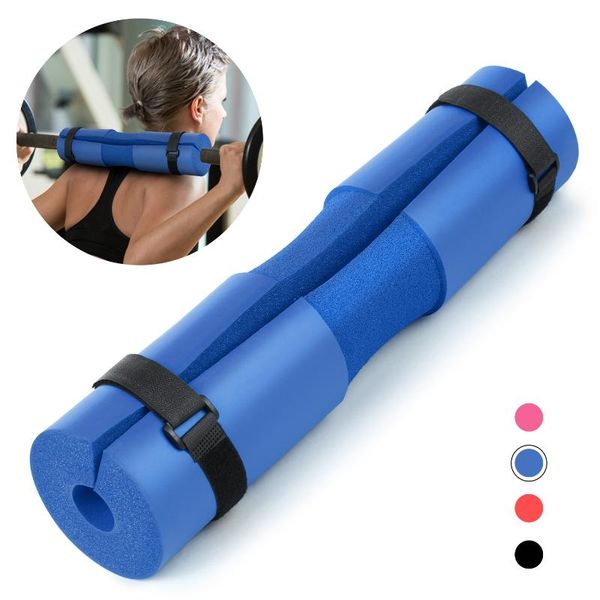 

barbell squat neck cushion foam shoulder pad with ankle strap gym fitness weight lifting exercise