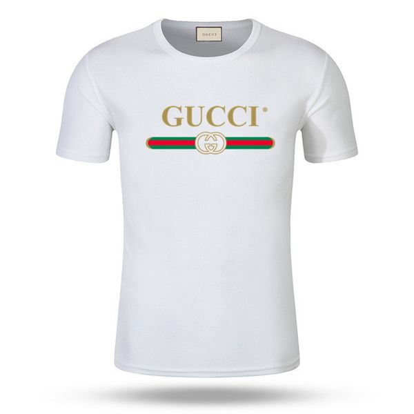 

New owf tide brand ca ual fa hion hort leeve oil painting male hip hop treet round neck cotton t hirt g8 13 gucci