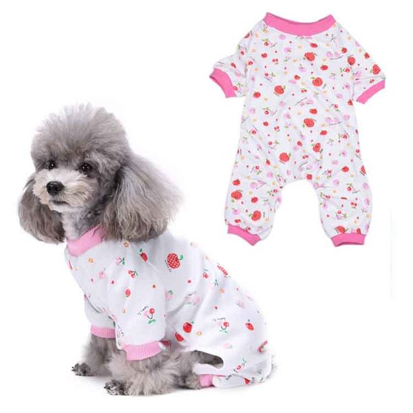 

pet dog pajamas puppy sleeping clothes