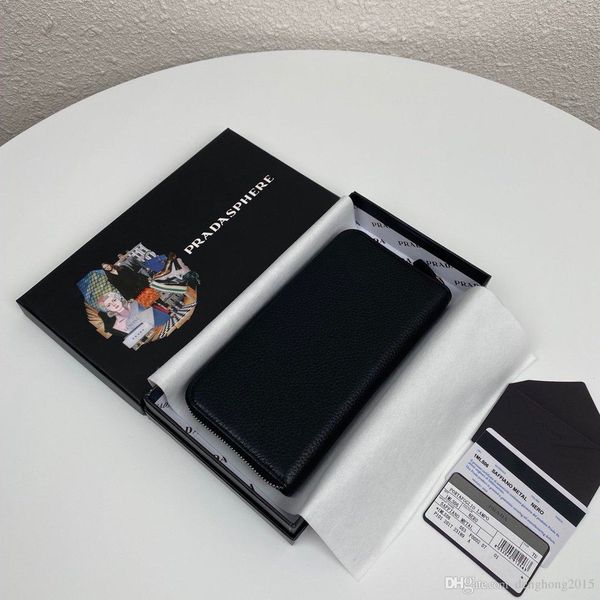 

single zipper wallet handbag wallet backpack main card holder suitcase duffle bag women handbags handbag horsebit card holder new, Black