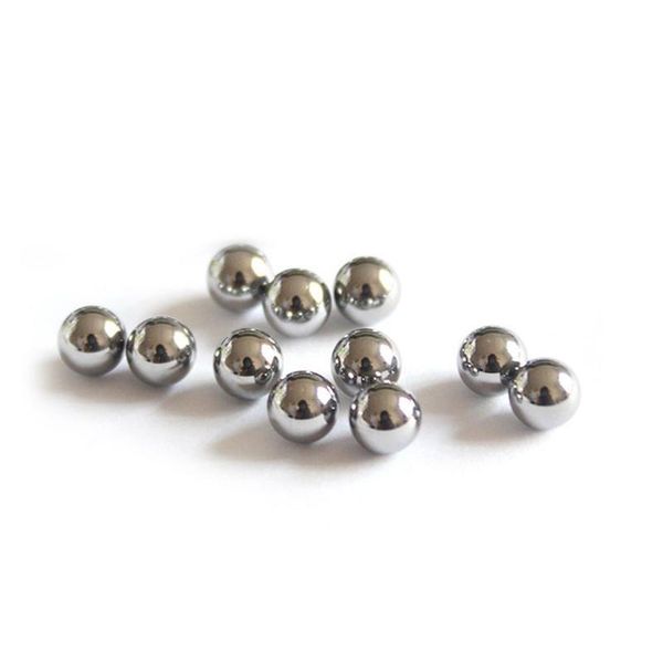 

100pcs 1/8" inch stainless steel nail polish mixing agitator ball new