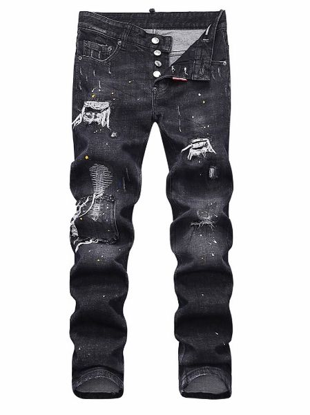 

summer 2019 wholesale men's jeans, european denim production of good quality men's wear welcome to size 28-38:44-54 039, Blue