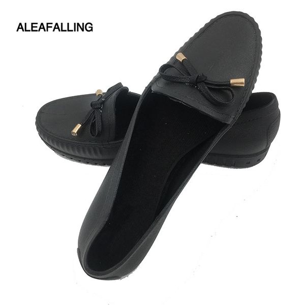 

aleafalling butterfly woman rainboots ladies ankle short rain shoes cute resistant water rubber boots round toe women boots w089, Black