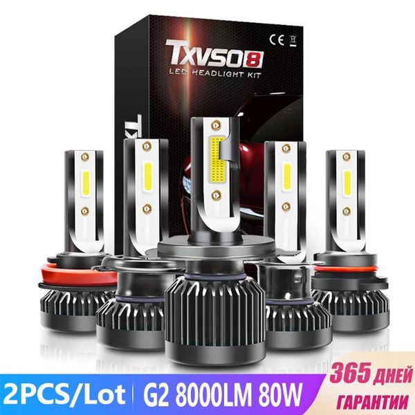 

8000lm cob h7 led car headlight bulbs fog light 6000k h4 h1 h8 h9 h11 9005 9006 9012 car styling light bulbs auto accessories