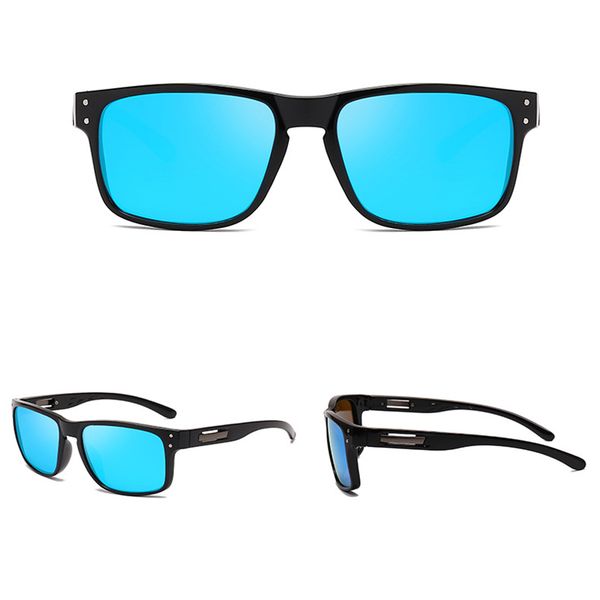 

men sunglasses 2019 classic temperament retro polarized classic rice nail decoration outdoor fashion sports sunglasses men, White;black