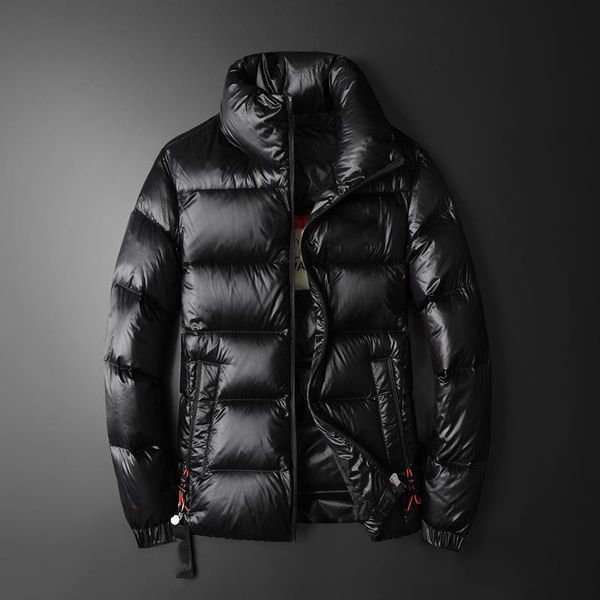 

новый вертикальный воротник теплый пуховик в 2019 winterfemale куртка, Black