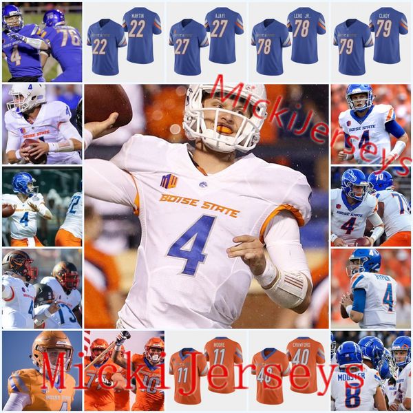 

Mens Custom Boise State Football Jersey Charles Leno Jr. Kellen Moore Doug Martin Jay Ajayi Kyle Wilson Ryan Clady Boise State Bronco Jersey