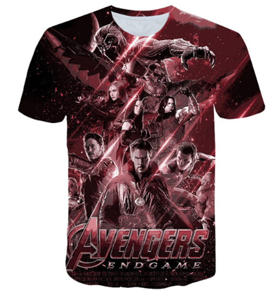 

2019 новый стиль мода майка мужчины женщины мстители endgame ironman tony 3d печать футболки с коротким рукавом harajuku стиль tshirt топы u, White;black