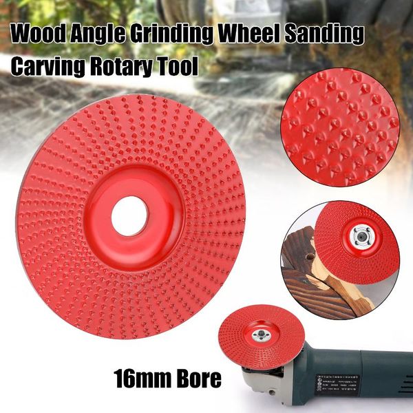 

professional steel wood angle grinding wheel sanding carving rotary tool abrasive disc for angle grinder with 16mm bore