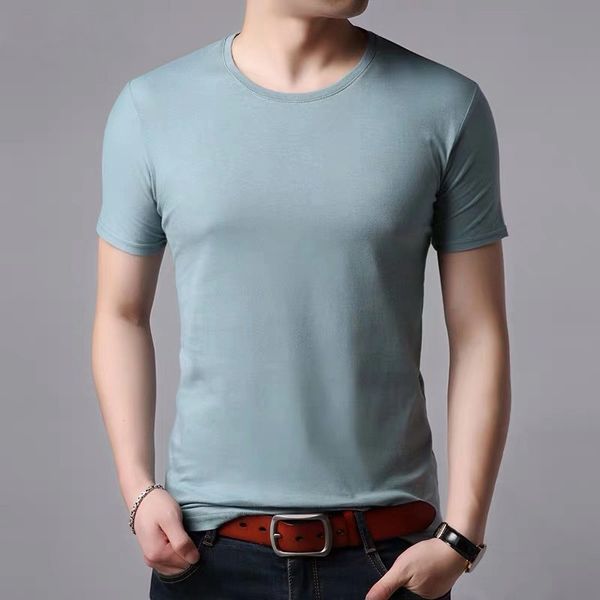 

mens designer solid color public version blank t-shirt multicolor large size short sleeve and women's class clothes, White;black