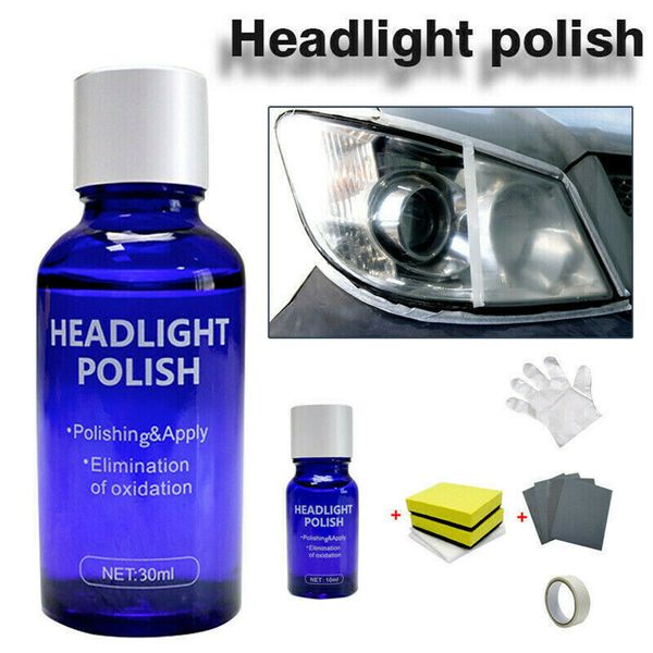 

car headlights agent ceramic coat super oxidation liquid repair glass coating polishing coating liquid repair tool set
