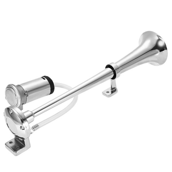 

17-inch 130db single trumpet dc 12v vehicle air horn for car / truck / boat suv train